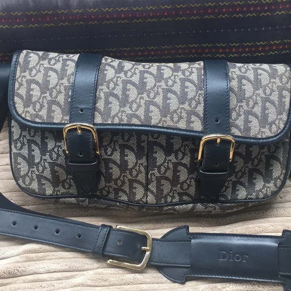 Dior Handbags - Christian Dior Vintage Trotter Cross Bag